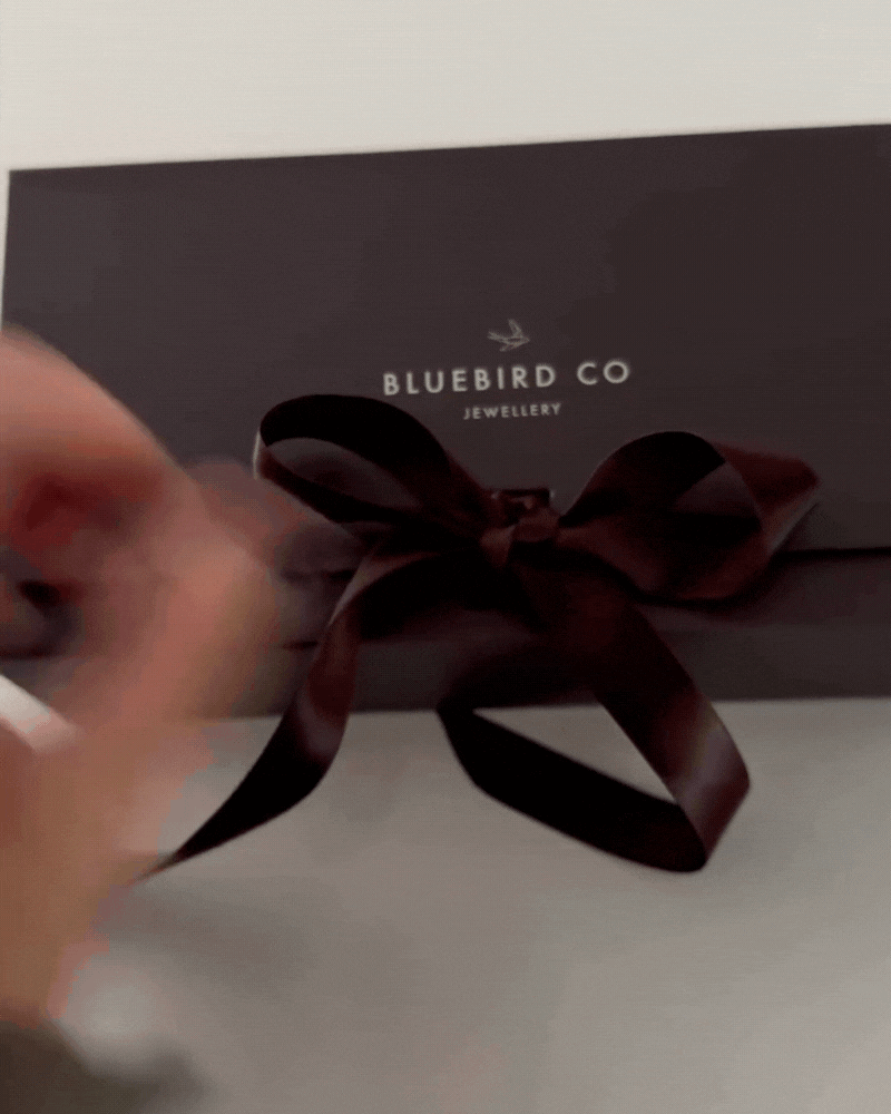 Bluebird Co Gift box to hold meaningful jewellery.