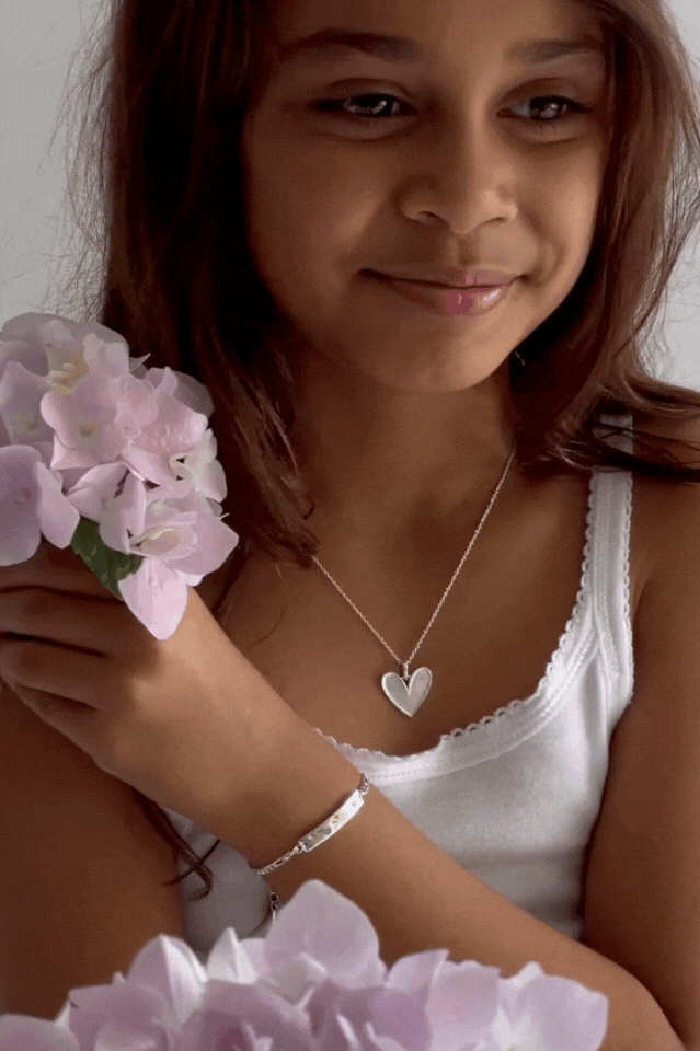 Bluebird Co's Darling Necklace Silver