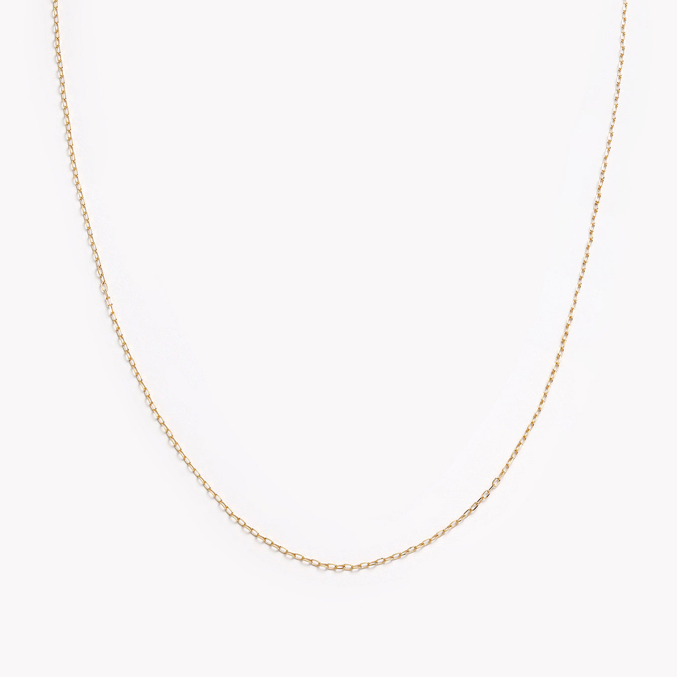 14ct white on sale gold chain