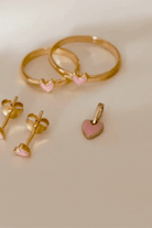 Bluebird Co's Darling Ring with matching pink darling products