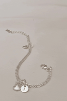 Bluebird Co lace chain anklets with pendants 