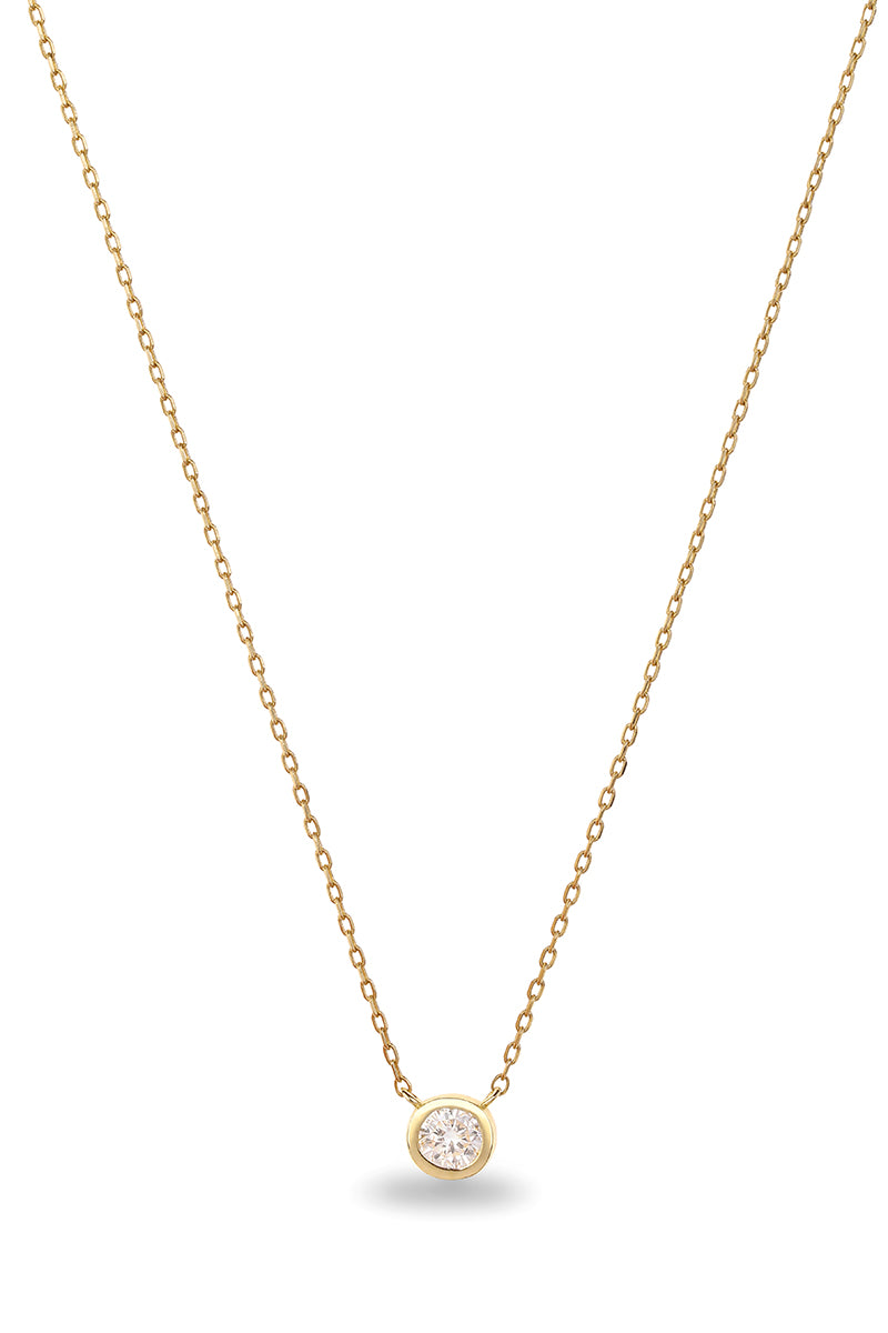 A delicate 9ct Lumé Necklace by Bluebird Jewellery, designed as a radiant keepsake symbolising light, love, and personal strength.