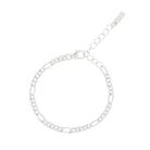 A Figaro Bracelet in baby length.